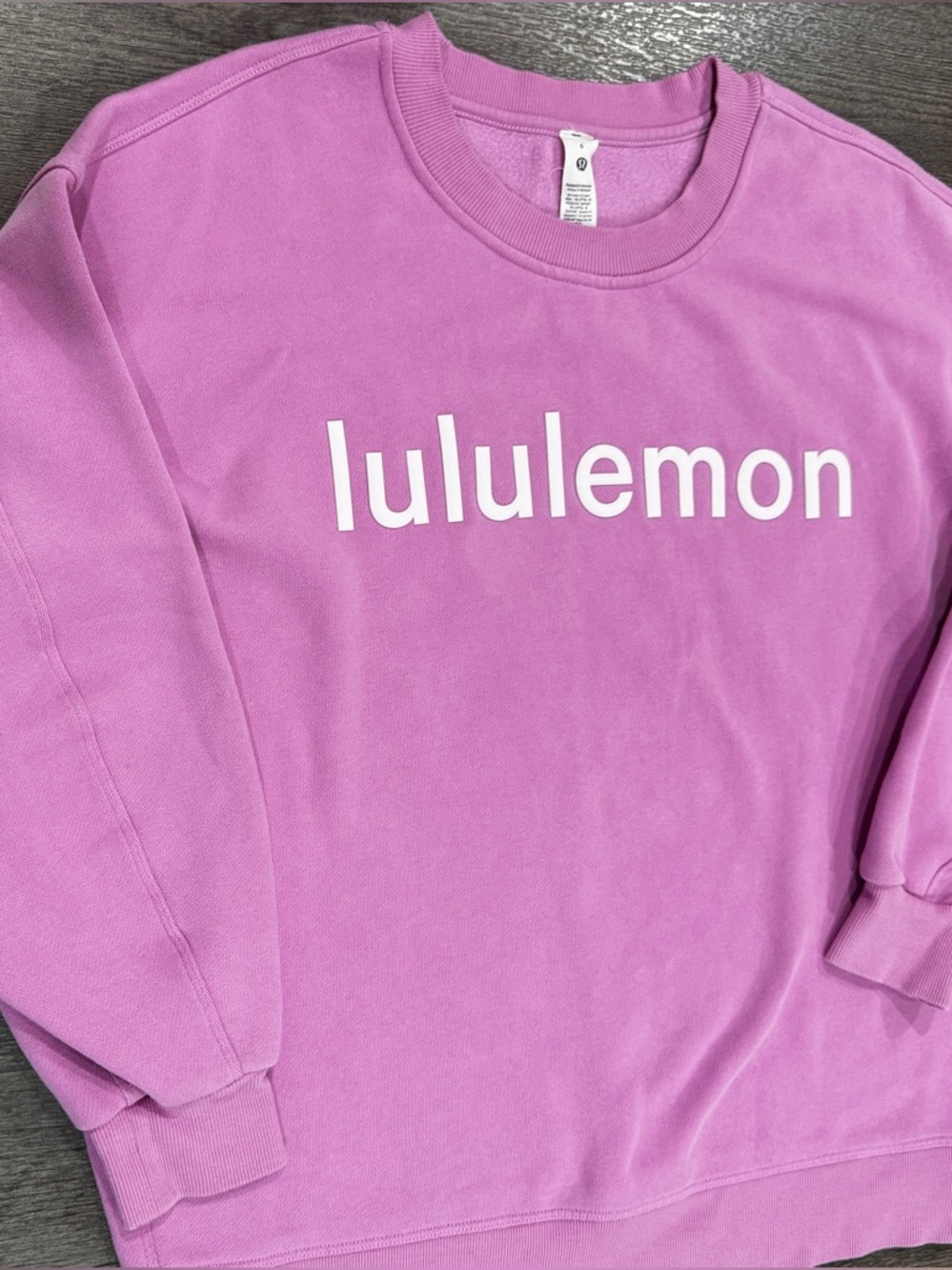 Lululemon Pink Crewneck